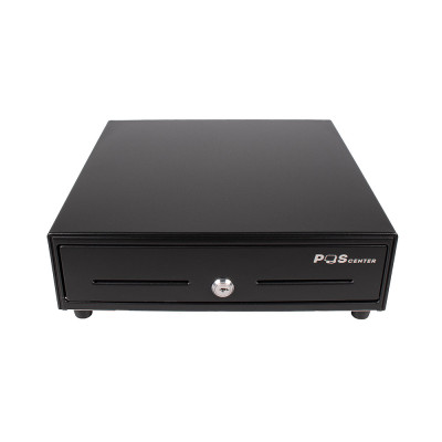 Денежный ящик POScenter 13EM 330x355x90, механический, PUSH, черный